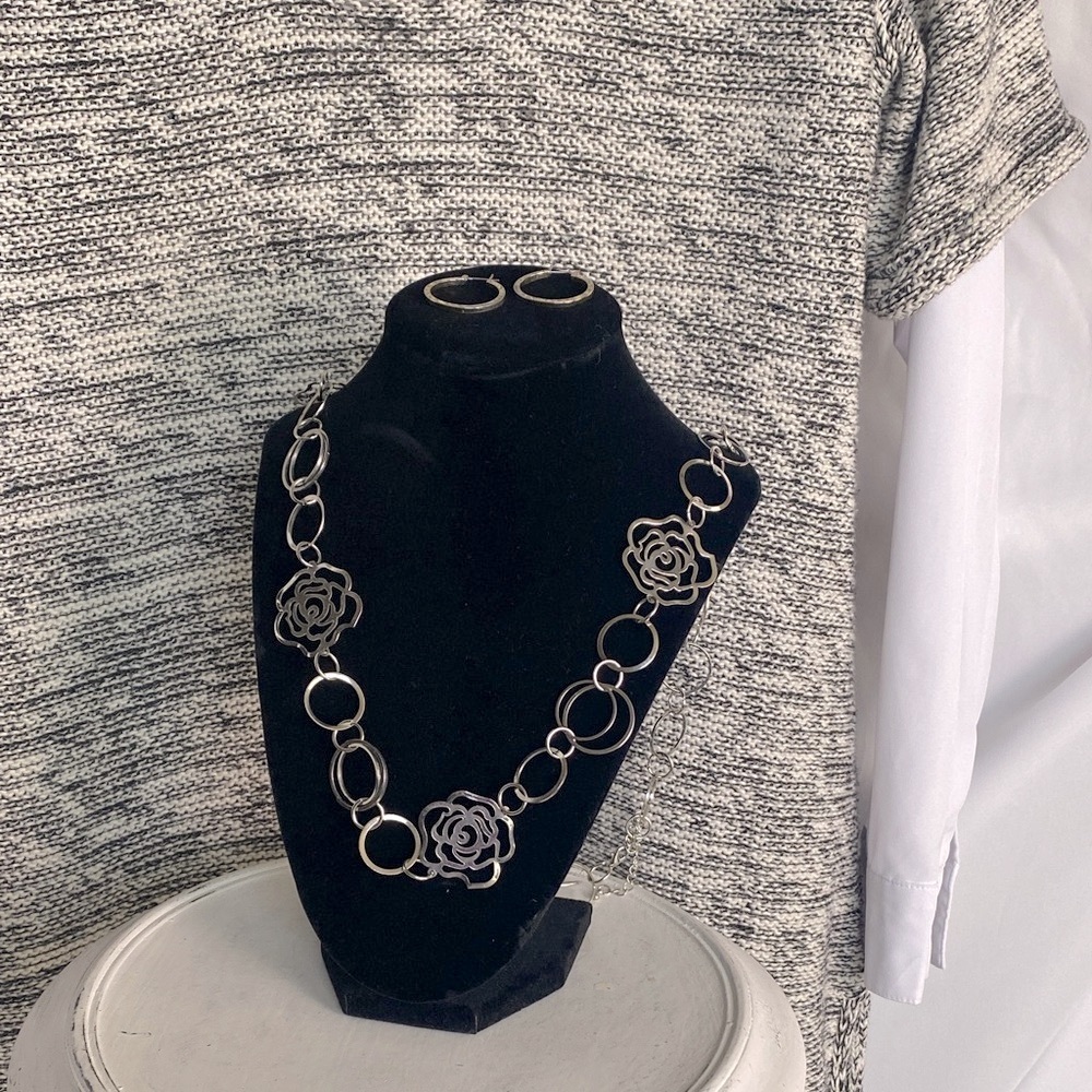 Necklace and Earrings